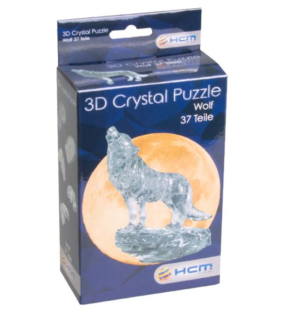 Blanco Pidgin academisch 3D puzzel die oogt als kristal