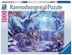 Puzzel Wolven in de winter (Ravensburger)
