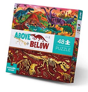 Above Below Puzzle - Wereld van de Dinosaurussen (48)