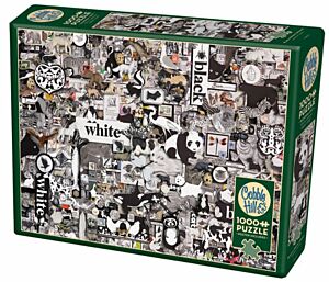 Black/White Animals - Cobble Hill puzzle