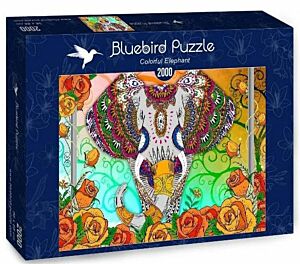Colorful Elephant (Bluebird Puzzle)