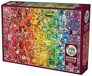 Rainbow puzzle Cobble Hill 2000