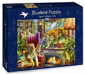 Tigers coming to life puzzle Bluebird