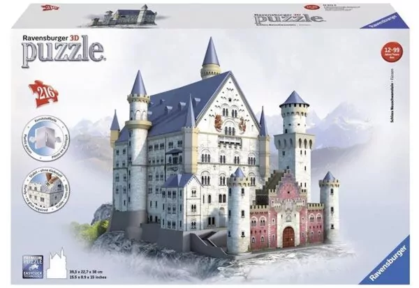 Kast hiërarchie Twinkelen Puzzel Slot Neuschwanstein