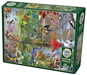 Puzzle Birds of the Season (Cobble Hill)