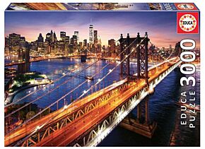 Educa puzzle 'Manhattan at Sunset' (3000 stukken)