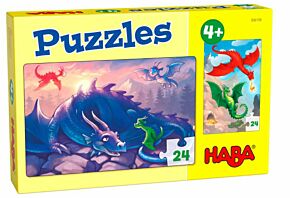 Kinderpuzzel met thema draken (HABA 306159)