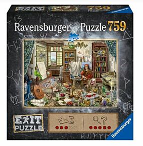 Ravensburger Exit puzzle Kunstenaarsstudio 759 stukken
