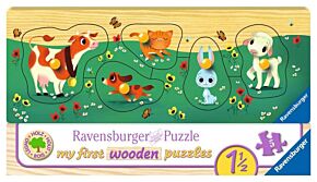 My First wooden puzzles: Mijn liefste dierenvriendjes (Ravensburger)