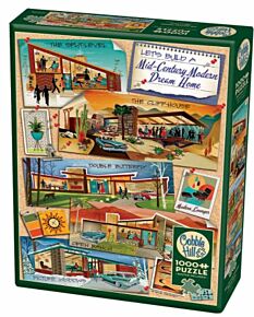 Mid-Century Modern Dream Home (Cobble Hill Puzzle 1000)