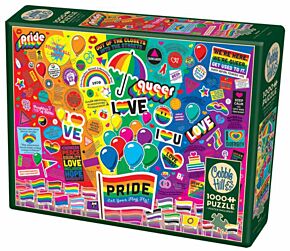 Kleurrijke puzzel 1000 stukjes