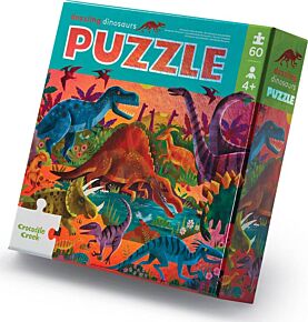 Oogverblindende Dinosauriërs puzzel 60 stukken