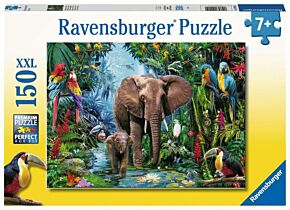 Ravensburger kinderpuzzel met olifanten