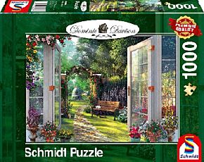 Uitzicht op de betoverde tuin (Schmidt puzzle)