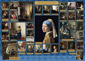 Kunst puzzel 1000 stukjes - Vermeer