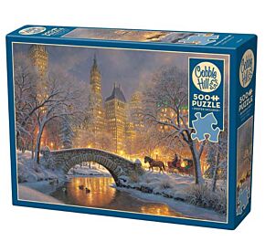 Puzzle Winter in the Park (Cobble Hill 500 pieces)